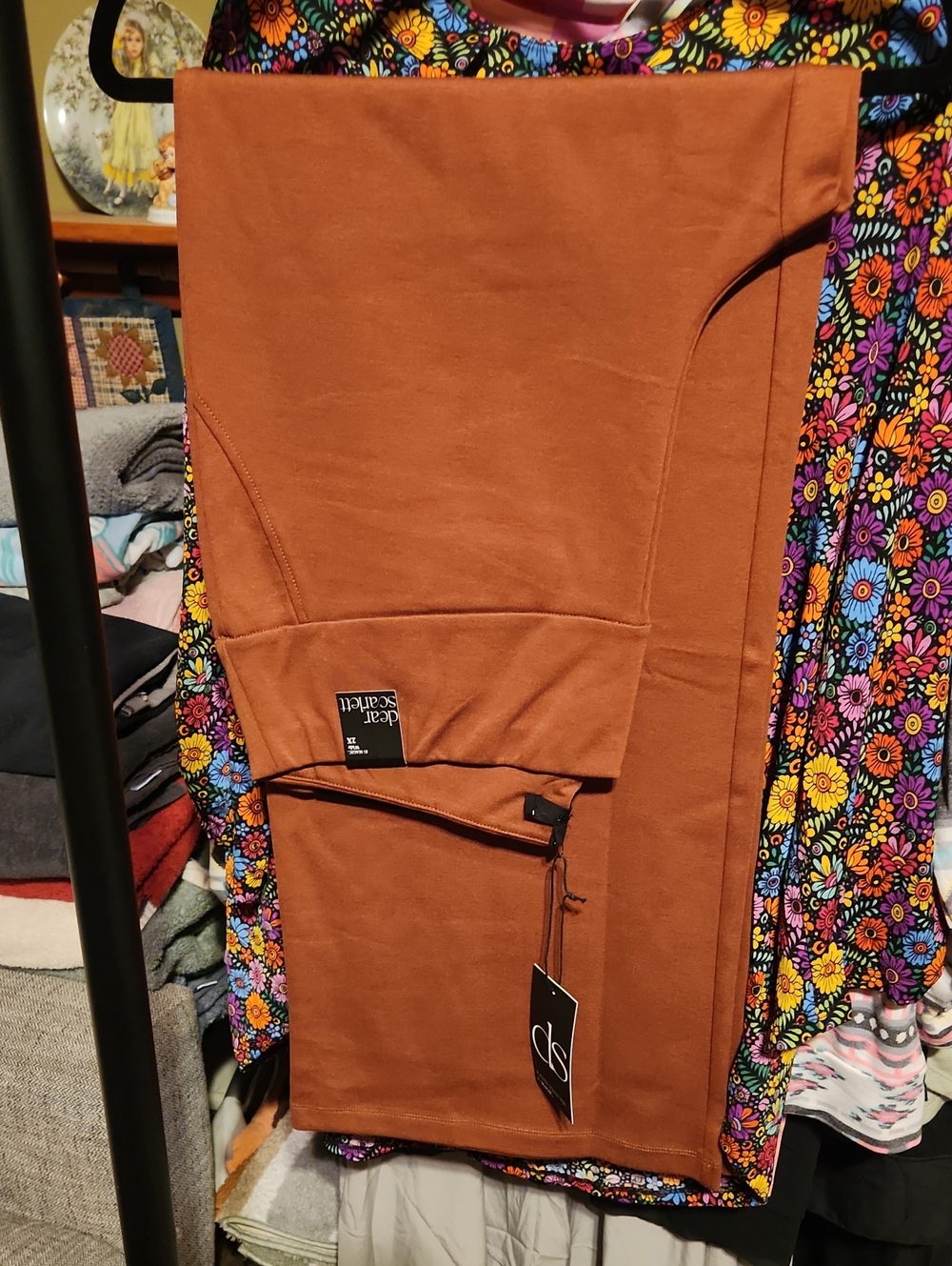 Dear Scarlett Rust Orange Pants